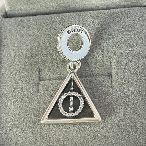 Pandora Harry Potter Deathly Hallows Dangle Charm - Picture 2 of 4